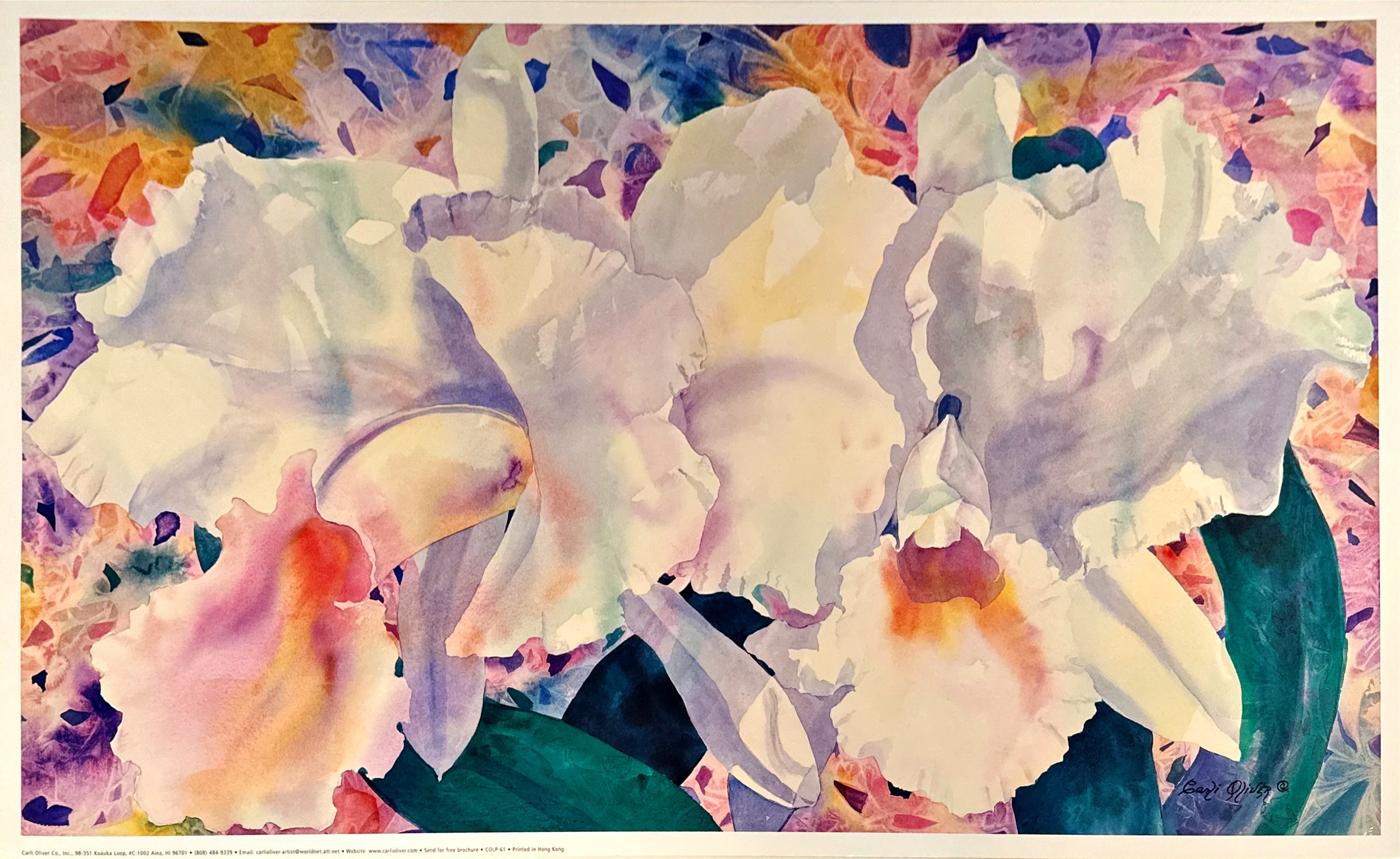 CarliOliver-AlohaOrchid-Poster