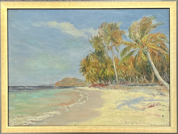 1930's Hawaiian Beach Scene - Brooks