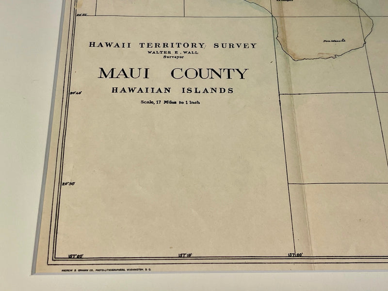 Maui County Hawaiian Islands