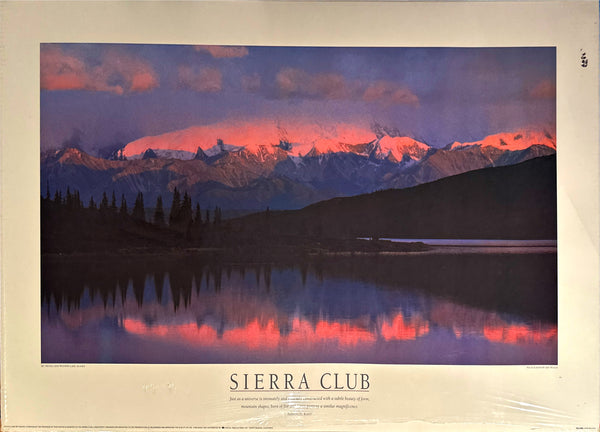 "Mt. Denali and Wonder Lake" Poster - Art Wolfe