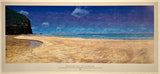 "Hanakapiai Beach, Kauai" Poster Triptych, Best Beaches of Hawaii Series - Bill Braden