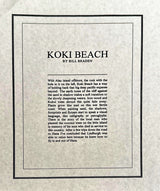 "Koki Beach, Hana, Maui" Poster Triptych, Best Beaches of Hawaii Series - Bill Braden