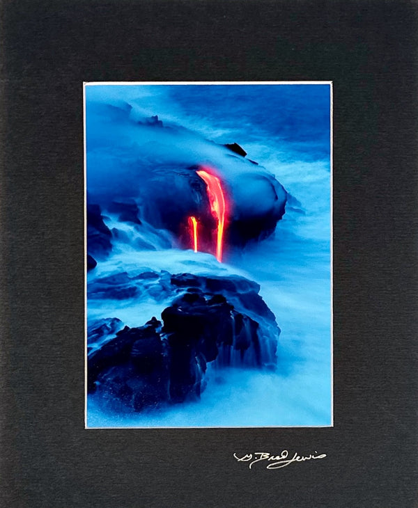 "Conception", Kilauea Volcano, Hawai'i - 8x10 Photographic Print by Brad Lewis