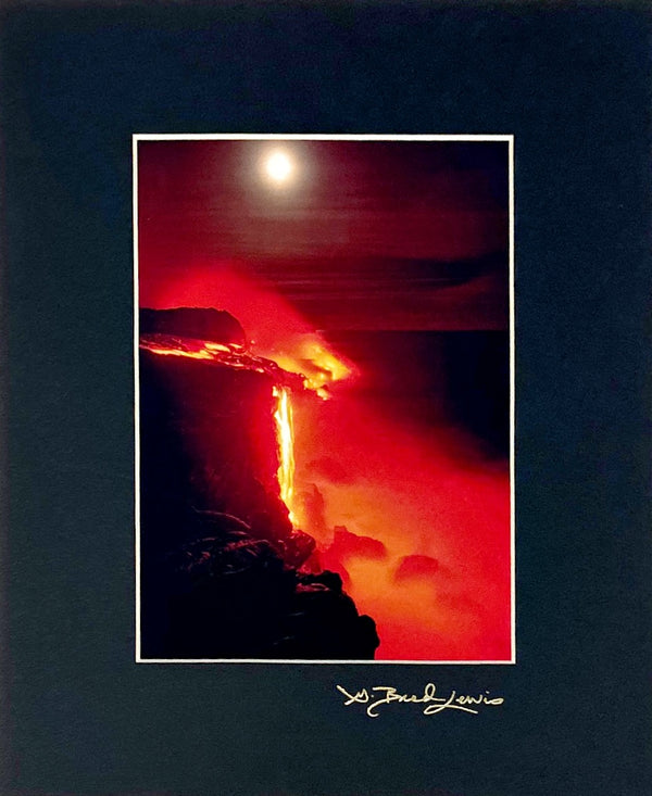 Solstice, Kilauea Volcano, Hawai'i - 8x10 Photographic Print by Brad Lewis