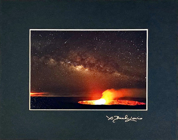 "Galaxias", Kilauea Volcano, Hawai'i - 8x10 Photographic Print by Brad Lewis