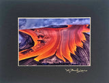 Ocean Entry, Kilauea Volcano, Hawai'i - 8x10 Photographic Print by Brad Lewis