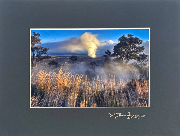 Image 36, Kilauea Volcano, Hawai'i - 8x10 Photographic Print by Brad Lewis