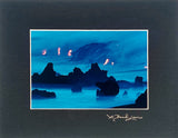 Kalapana Mist, Kilauea Volcano, Hawai'i - 8x10 Photographic Print by Brad Lewis