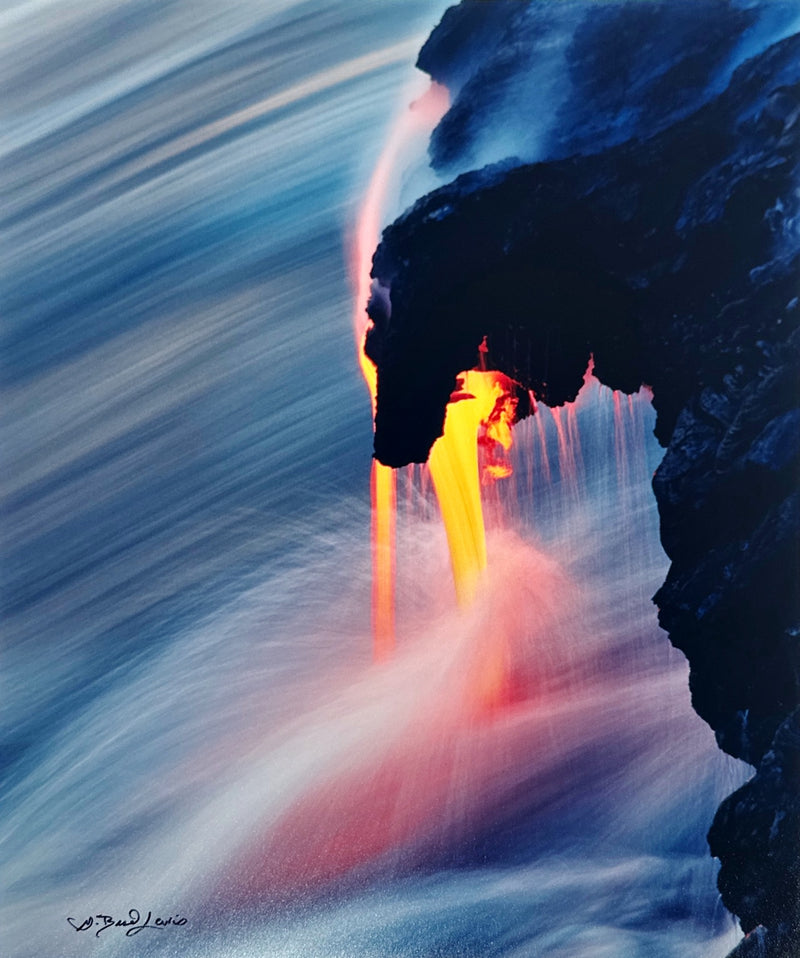 "Ancient Rhythm", Kilauea Volcano, Hawai'i - 11x14 Photographic Print by Brad Lewis