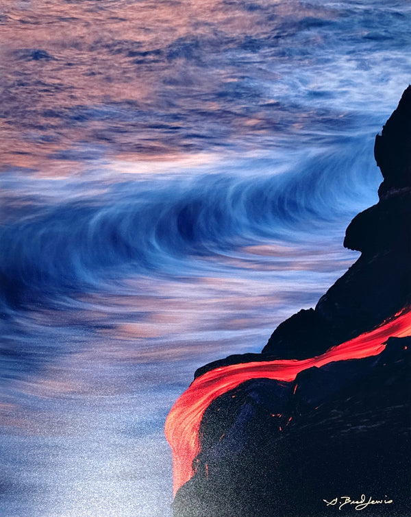 "Endless Balance", Kilauea Volcano, Hawai'i - 11x14 Photographic Print by Brad Lewis"