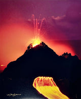 "Genesis", Kilauea Volcano, Hawai'i - 11x14 Photographic Print by Brad Lewis