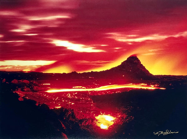 Lost Horizon, Kilauea Volcano, Hawai'i - 11x14 Photographic Print by Brad Lewis