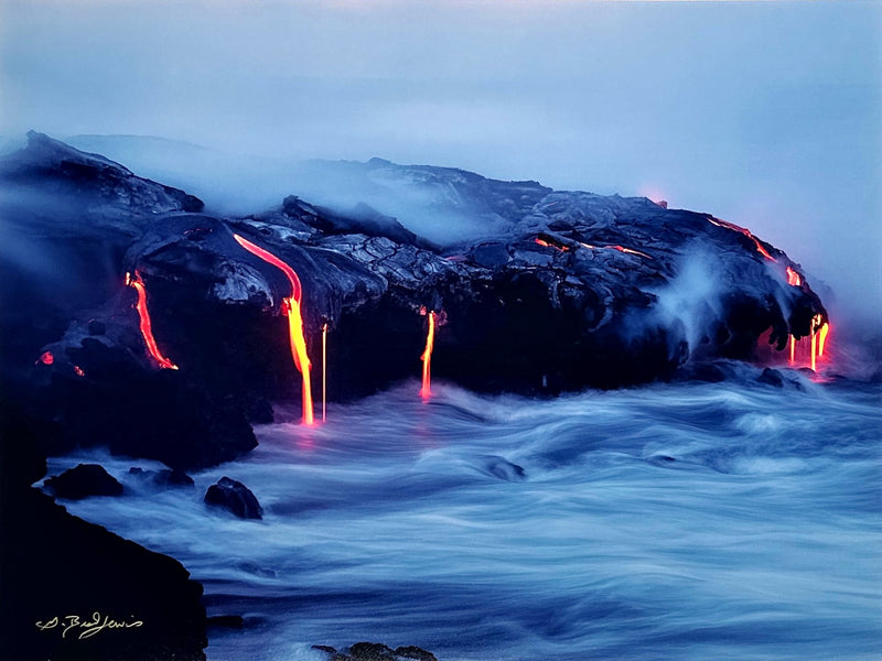 "Creation", Kilauea Volcano, Hawai'i - 11x14 Photographic Print by Brad Lewis