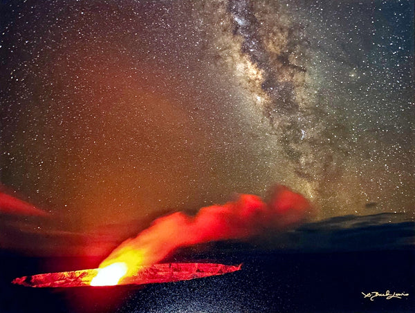 Image 73, Kilauea Volcano, Hawai'i - 11x14 Photographic Print by Brad Lewis