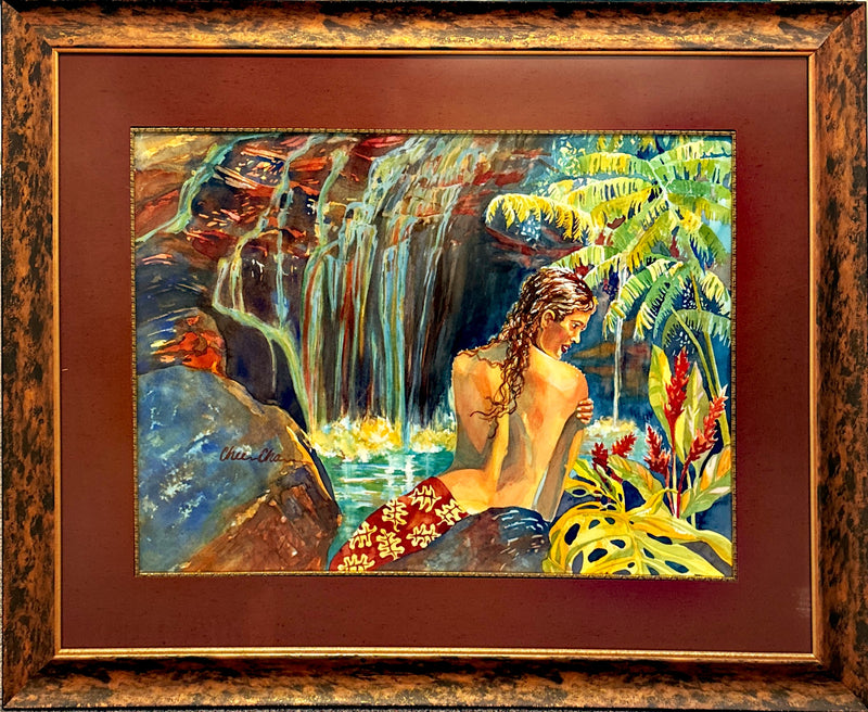 "Wahine at the Waterfall" - CheeCha