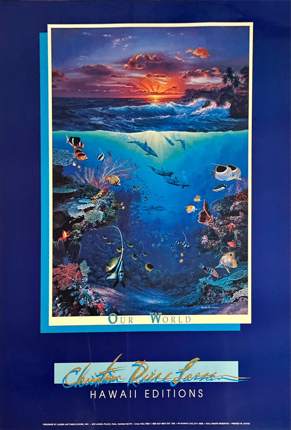 "Our World" Poster - Christian Riese Lassen