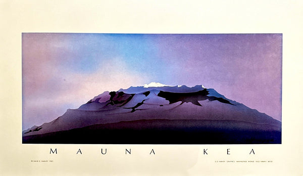 "Mauna Kea" Poster - Dave Harvey