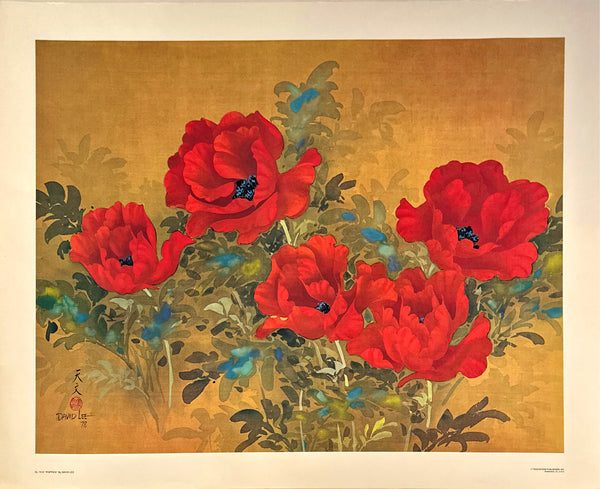 "Poppies" Poster - David Lee