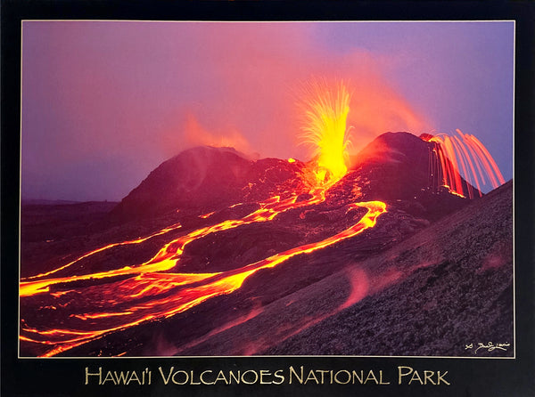 "Hawai'i Volcanoes Nation Park" Poster - G. Brad Lewis