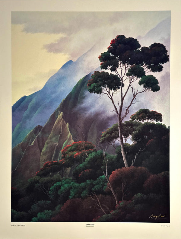 "Koolau Mist" Poster - Gary Reed