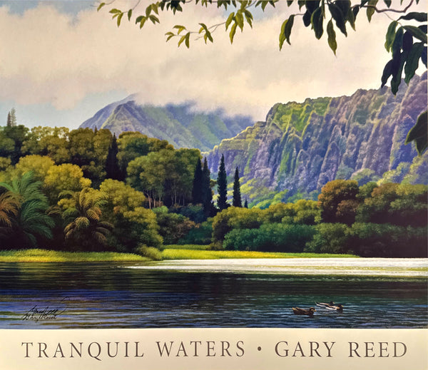 "Tranquil Waters" Poster - Gary Reed