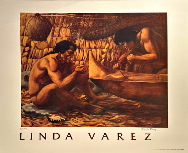 "Halau Wa'a" Poster - Linda Varez