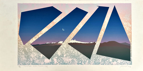 "Moonrise Over Mauna Kea" Print 25/26 - Lynn Avattar