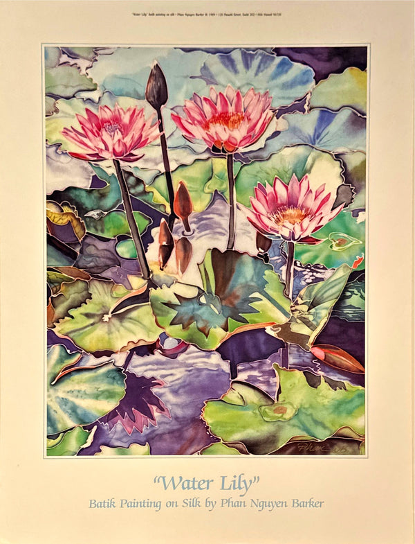 "Water Lily" Print - Phan Nguyen Barker