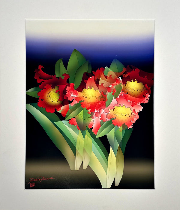 "Hawaiian Cattleya" Print - Toshio Tsukata