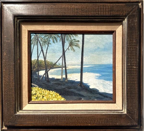 Beach Scene - artist unknown (possibly S. Sanford)