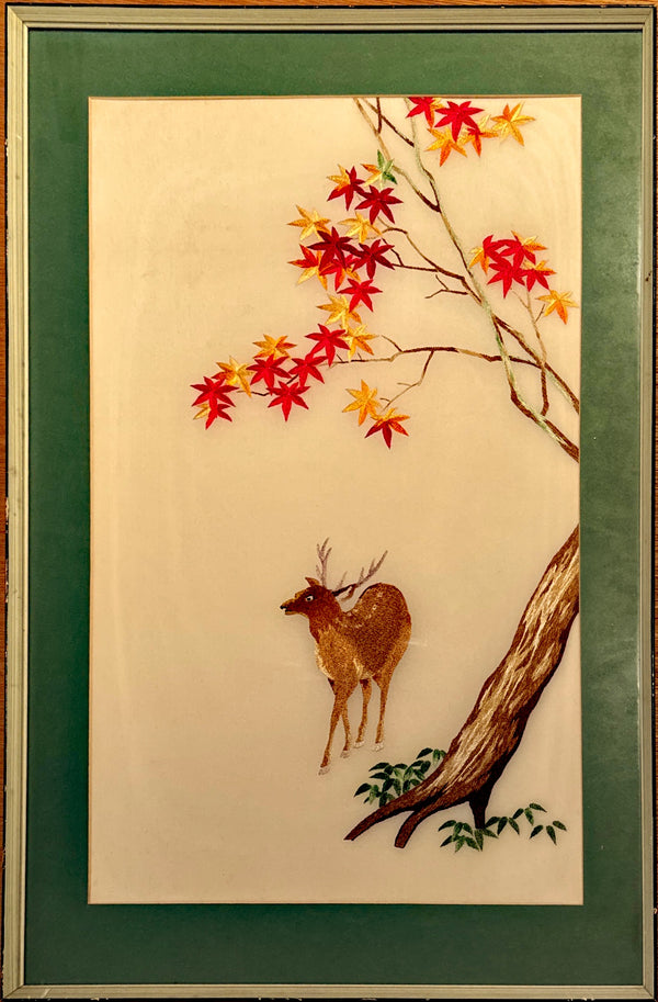 "Embroidered Deer" - Unknown Artist