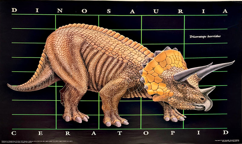 Stegosaurid Poster - Earl C. Bateman, III