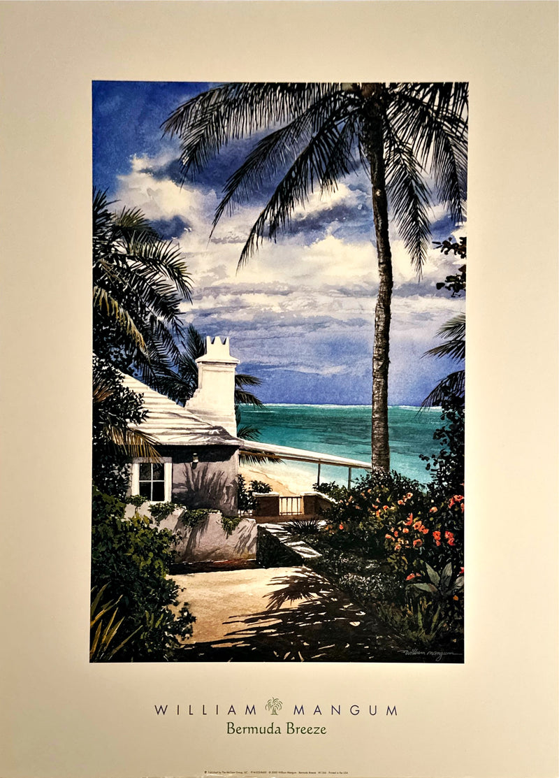 "Bermuda  Breeze" Poster - William Mangum