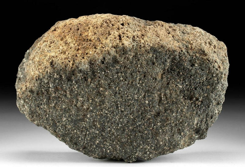 18th Century Hawaiian Volcanic Stone Mortar