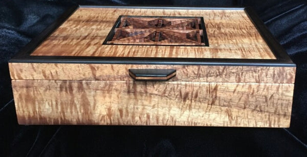 Koa Large Square Keepsake Box