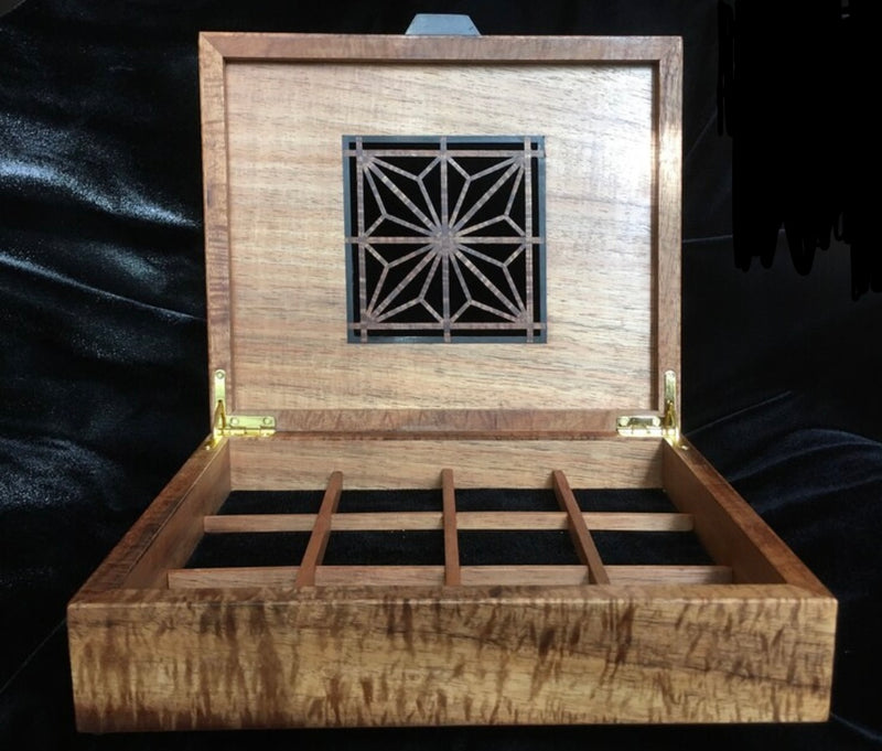 Koa Large Square Keepsake Box