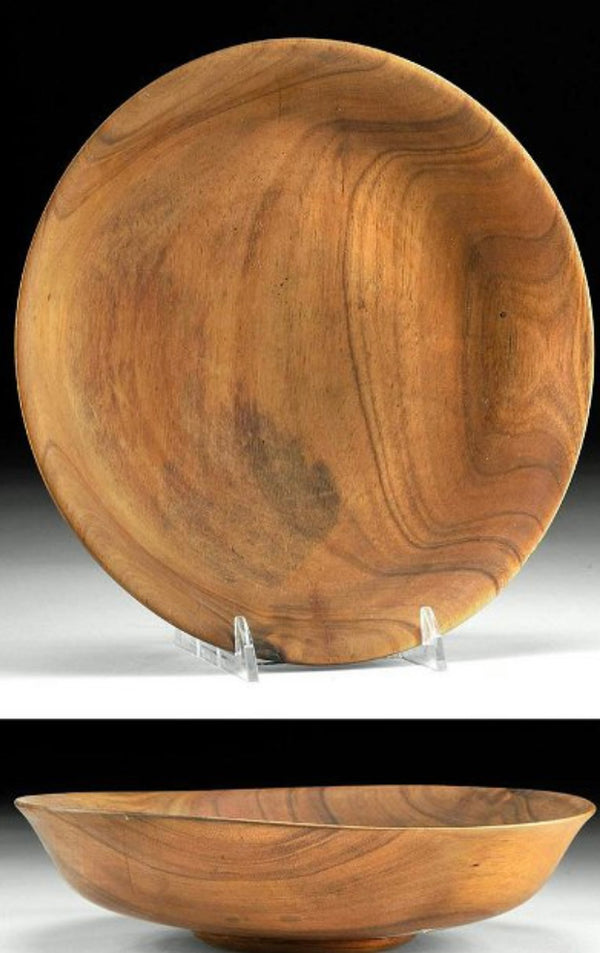 Hawaiian Shallow Koa Bowl, "Koa Maui"