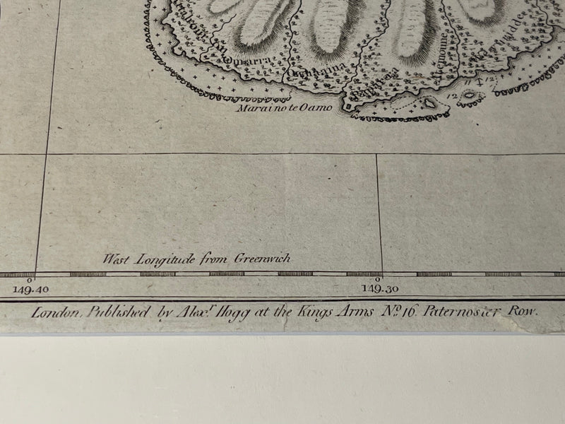 Chart of the Isle Othaeite